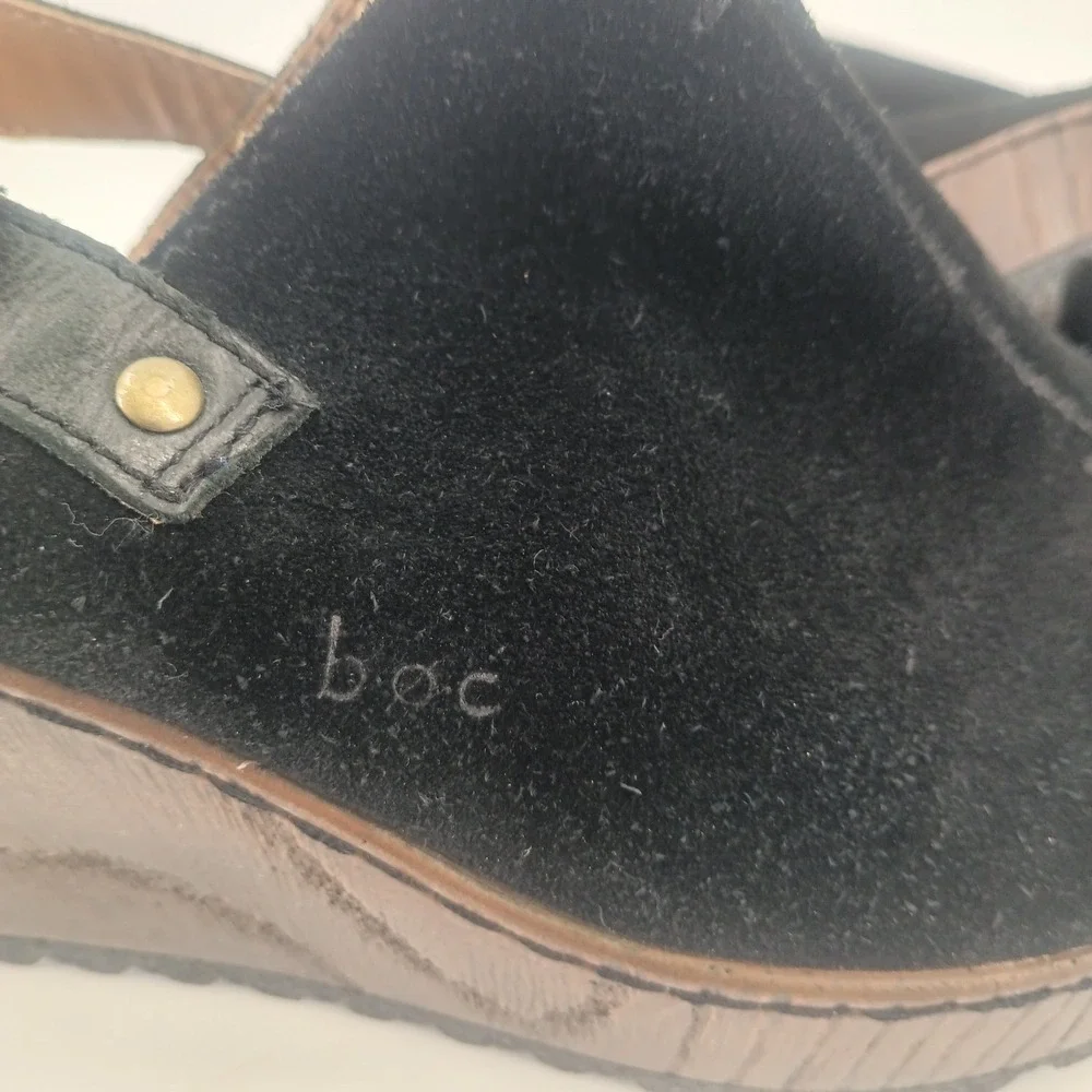 b.o.c. black suede
